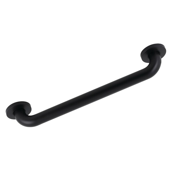 Contemporary GDR814160 Silver Sage 16" X 1-1/4" OD ADA Grab Bar, Matte Black, 18.81 L, Brass
